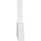 Ekena Millwork Portland Architectural Grade PVC Gable Bracket, 72"W x 15"H x 2"D x 6"F, 5/12 Pitch GBP072X15X0206POR00 - alternate 5